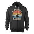 I'D Rather Be Kayaking Canoe Boating Vintage Kayak Zip Up Hoodie, trending gift