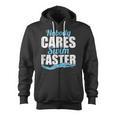 Nobody Cares Swim Faster Swimming Swim Team Zip Up Hoodie, trending gift