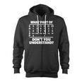 What Is Part Of Don't You Understand Swimming Swimmer Swimming Zip Up Hoodie, trending gift