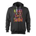Peace Love Swim Swimming Tie Dye Swimmer Swimming Swim Team Zip Up Hoodie, trending gift Peace Love Swim Swimming Tie Dye Swimmer Swimming Swim Team Zip Up Hoodie, trending gift