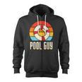 Pool Guy Swimming Attendant Attendants Rescuer Zip Up Hoodie, trending gift