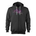 Silhouette Icon Swimmer Stuff Girls Swimming Zip Up Hoodie, trending gift