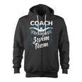 Swim Coach Professional Instructor Swimming Lesson Sport Zip Up Hoodie, trending gift