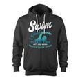 Swim Coach Swimming Lesson Sport Professional Instructor Zip Up Hoodie, trending gift