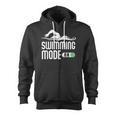 Swim Slogan Funny Swimming Mode On Swim Zip Up Hoodie, trending gift Swim Slogan Funny Swimming Mode On Swim Zip Up Hoodie, trending gift