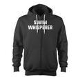 Swim Whisperer Swimming Coach Teacher Instructor Zip Up Hoodie, trending gift