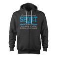 Swimmer Swimming Sports Quote Zip Up Hoodie, trending gift