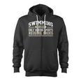 Swimming Saying Swimmer Humor Swim Zip Up Hoodie, trending gift