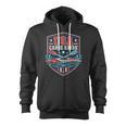 USA Canoe Kayak Paddling American Flag Emblem Zip Up Hoodie, trending gift