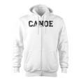 Canoe Canoeing Vintage Canoe Raglan Baseball Tee Zip Up Hoodie, trending gift