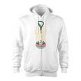 Canoe Hair Club Paddling Retro Zip Up Hoodie, trending gift