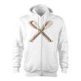 Canoeing Canoe Paddle Paddling Retro Line Art Raglan Baseball Tee Zip Up Hoodie, trending gift