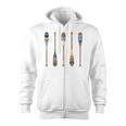 Colorful Painted Oars Paddle Nautical Canoe T Shirt Zip Up Hoodie, trending gift Colorful Painted Oars Paddle Nautical Canoe T Shirt Zip Up Hoodie, trending gift