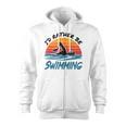 I'd Rather Be Swimming Retro Swim Swimmer Zip Up Hoodie, trending gift I'd Rather Be Swimming Retro Swim Swimmer Zip Up Hoodie, trending gift