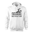 Swimming Instructor Lesson Swim Coach Zip Up Hoodie, trending gift