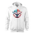 Swimming United States Shirt With American Flag Swimming Zip Up Hoodie, trending gift