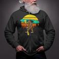 Bigfoot Kayak Paddling Lake Rafts Inflatable Canoe Sasquatch Zip Up Hoodie Bigfoot Kayak Paddling Lake Rafts Inflatable Canoe Sasquatch Zip Up Hoodie