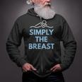 Breaststroke Swimming SwimmerShirt Zip Up Hoodie