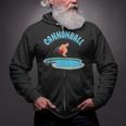 Cannonball Swimming Pool Fun Diving Diver Swimmer Cool Zip Up Hoodie Cannonball Swimming Pool Fun Diving Diver Swimmer Cool Zip Up Hoodie