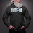 Freestyle Swimming Zip Up Hoodie Freestyle Swimming Zip Up Hoodie