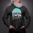Grandpa Papa Swimming Meet Swimmer Swim Team Shirt Zip Up Hoodie Grandpa Papa Swimming Meet Swimmer Swim Team Shirt Zip Up Hoodie