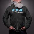 Just Keep Swimming Sea Turtle Swimmer Swim Team Coach Zip Up Hoodie Just Keep Swimming Sea Turtle Swimmer Swim Team Coach Zip Up Hoodie