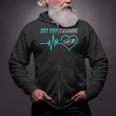 Just Keep Swimming For Swimmers Divers Diving Retro Zip Up Hoodie Just Keep Swimming For Swimmers Divers Diving Retro Zip Up Hoodie