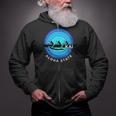 Kai Outrigger Canoe Hawaii Aloha State Paddling Retro Zip Up Hoodie Kai Outrigger Canoe Hawaii Aloha State Paddling Retro Zip Up Hoodie