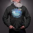 The Pool Is My Happy PlaceShirt Summer Swimming Tee Zip Up Hoodie