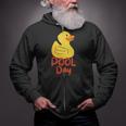 Pool Swimming Day Zip Up Hoodie Pool Swimming Day Zip Up Hoodie