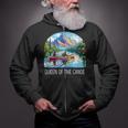 Queen Of The Canoe Canoeing Zip Up Hoodie Queen Of The Canoe Canoeing Zip Up Hoodie
