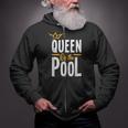 Queen Of The Pool Swimmers Swimming Swimmer Zip Up Hoodie Queen Of The Pool Swimmers Swimming Swimmer Zip Up Hoodie