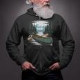 Solo Canoe Tourer Who Knows Every Rapid Campsite Portage Zip Up Hoodie