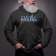 Swim Swimmer Love Swimming Shirt Sport Grandma Zip Up Hoodie