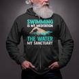 Swim Swimmers Swimming Zip Up Hoodie Swim Swimmers Swimming Zip Up Hoodie