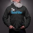 The SwimFather Saying Tee For Swimming Fatehrs Zip Up Hoodie The SwimFather Saying Tee For Swimming Fatehrs Zip Up Hoodie