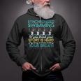 Synchronized Swimming Shirt Synchro Swimmer Artistic Zip Up Hoodie Synchronized Swimming Shirt Synchro Swimmer Artistic Zip Up Hoodie