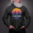 Synchronized Swimming Synchro Dad Zip Up Hoodie Synchronized Swimming Synchro Dad Zip Up Hoodie