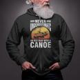 Women's Canoe Old Man Zip Up Hoodie