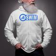 2 Sided Print Swimming Teacher Swim Instructor Swim Lessons Zip Up Hoodie 2 Sided Print Swimming Teacher Swim Instructor Swim Lessons Zip Up Hoodie