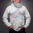 Canoe Canoeing Kayak Paddling Canoeist Zip Up Hoodie