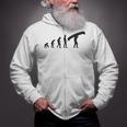 Canoe Evolution Canoeing Shirt T-Shirt Zip Up Hoodie