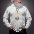 Canoe Hair Club Paddling Retro Zip Up Hoodie