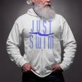 Just Swim Swimmer Swimming Zip Up Hoodie