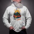Life Is Better In A Canoe Canoeing Raglan Baseball Tee Zip Up Hoodie