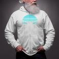 Swim Team Shirt Grandpa Papa Swimming Meet Swimmer Zip Up Hoodie