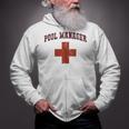 Swimming Pool Manager Beach Vacay Lifeguards Swim Cruise Zip Up Hoodie