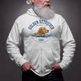 Women's Golden Retriever Swimming Zip Up Hoodie Women's Golden Retriever Swimming Zip Up Hoodie