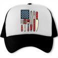 4th July BBQ American Flag BBQ Dad Joke Grill Dad Trucker Cap, trending gift