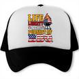 4th July BBQ Dad Joke Life Liberty Pursuit BBQ Grill Trucker Cap, trending gift 4th July BBQ Dad Joke Life Liberty Pursuit BBQ Grill Trucker Cap, trending gift